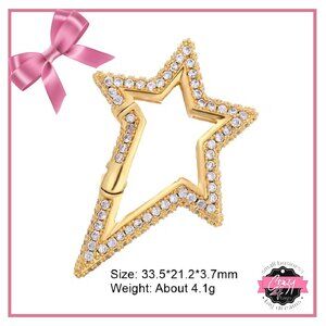 Pandora Openable Link Gold Star